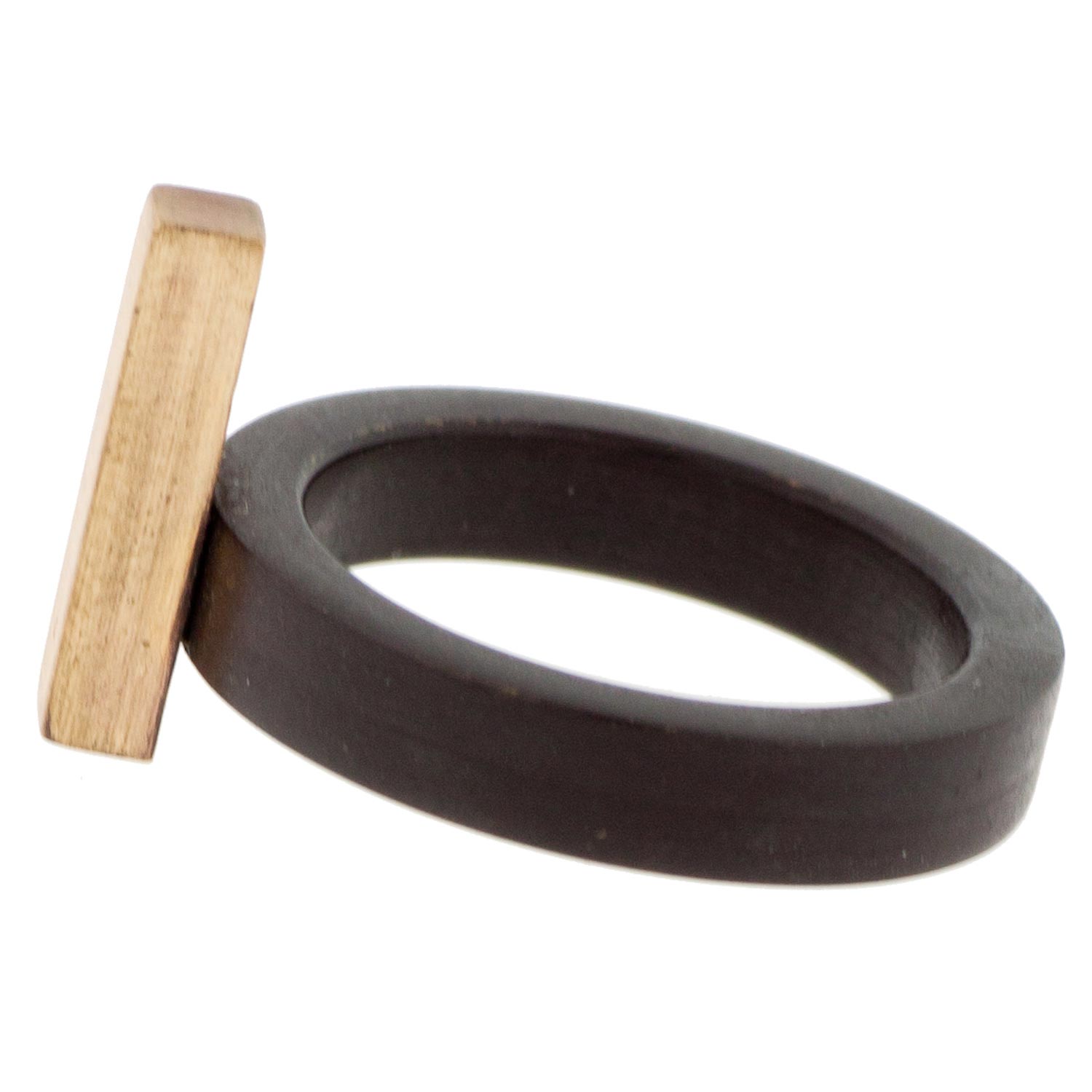 Marmol Radziner: Thin Mini Bar Ring Dark