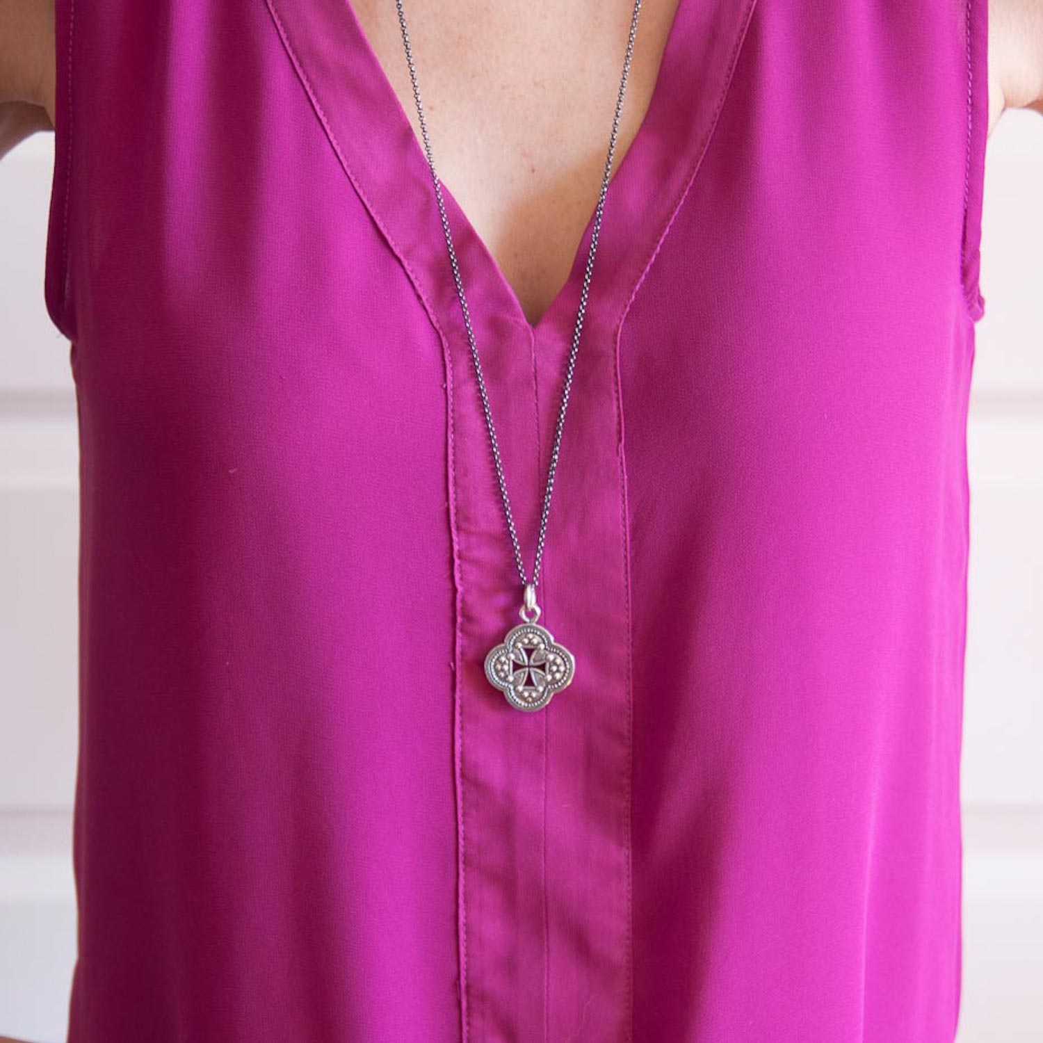 Erica Molinari: SS Double Maltese Cutout "It you want to be loved, love.