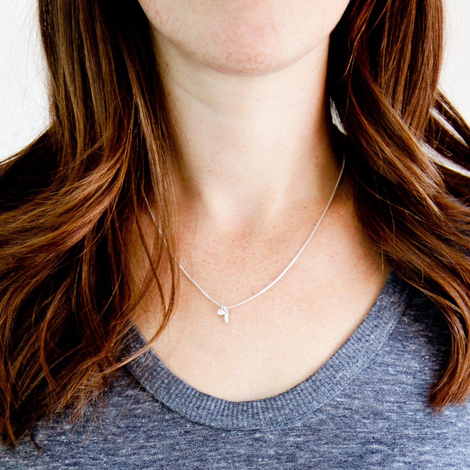 Saundra Messinger: Couple Necklace w/ Diamonds .0275tcw