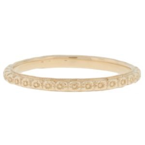 Victoria Cunningham: Ring, Small circles ring, 14K yellow gold