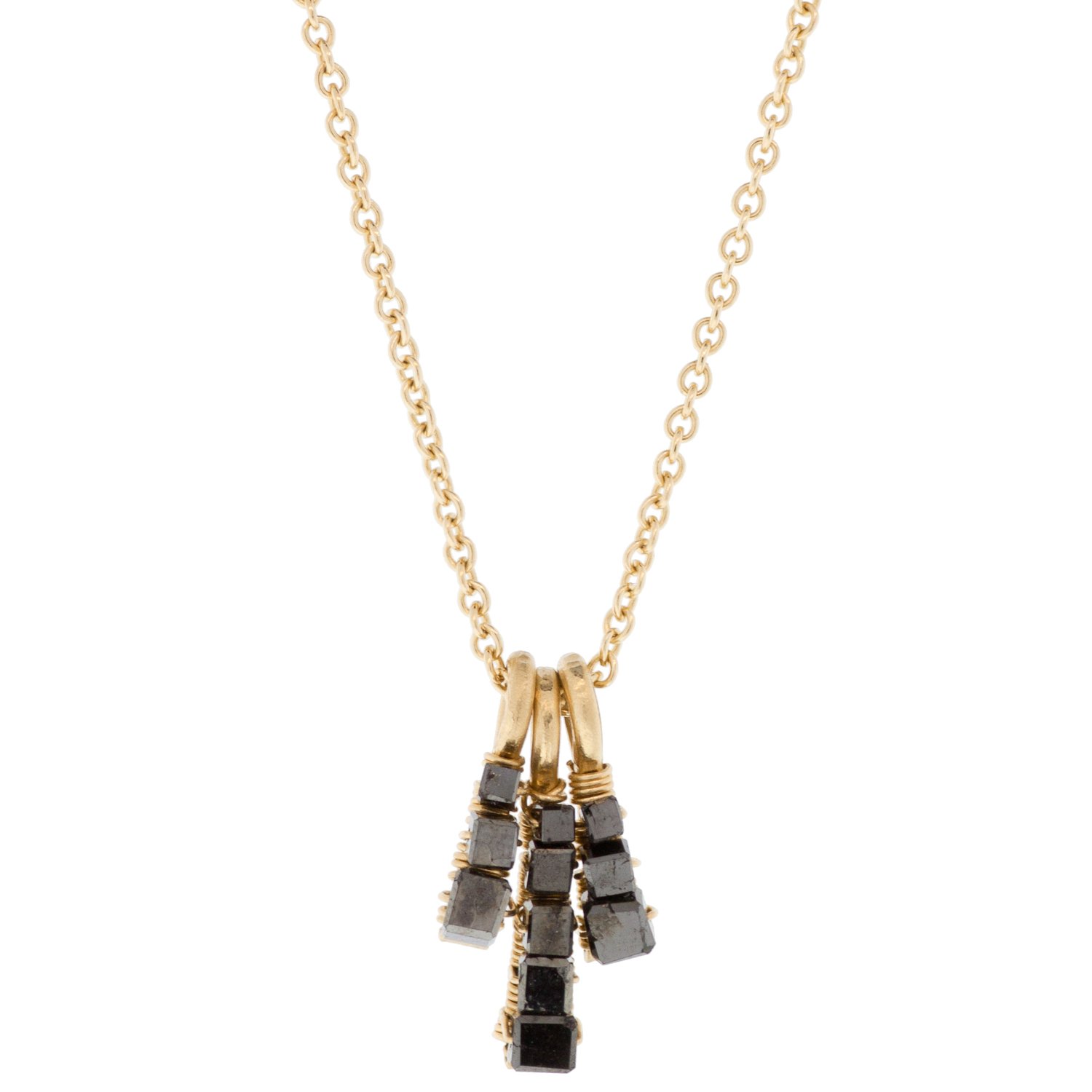 Dana Kellin black diamond necklace