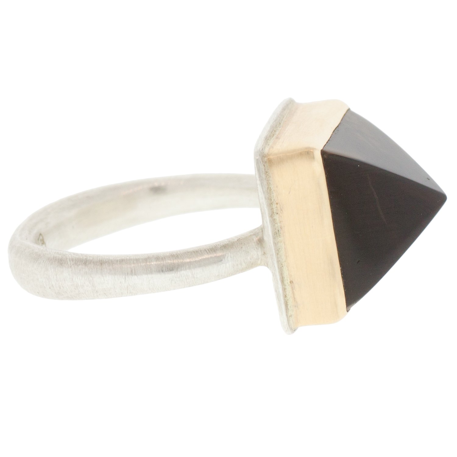 Jamie Joseph Inverted Smoky Quartz Ring