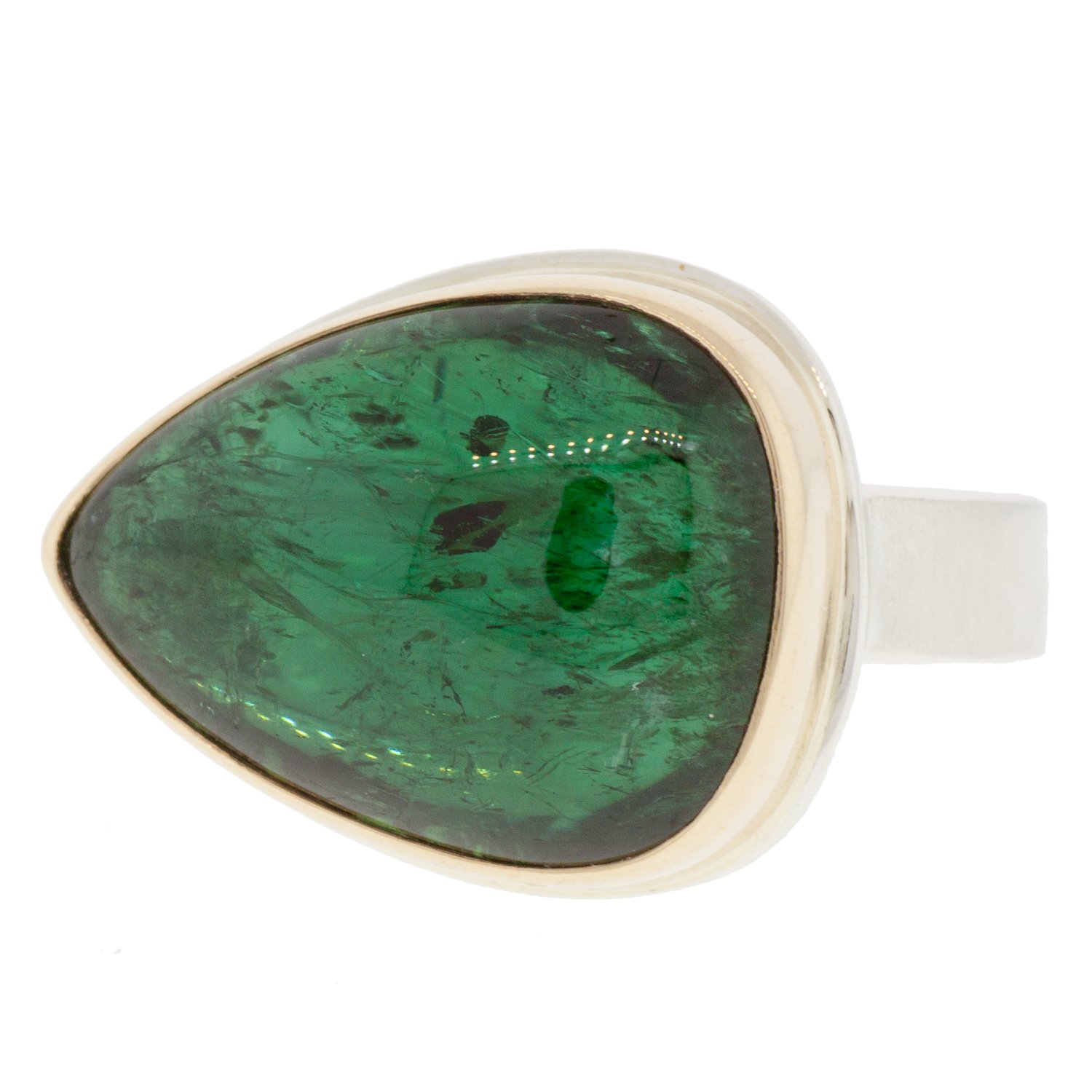 Jamie Joseph green tourmaline ring
