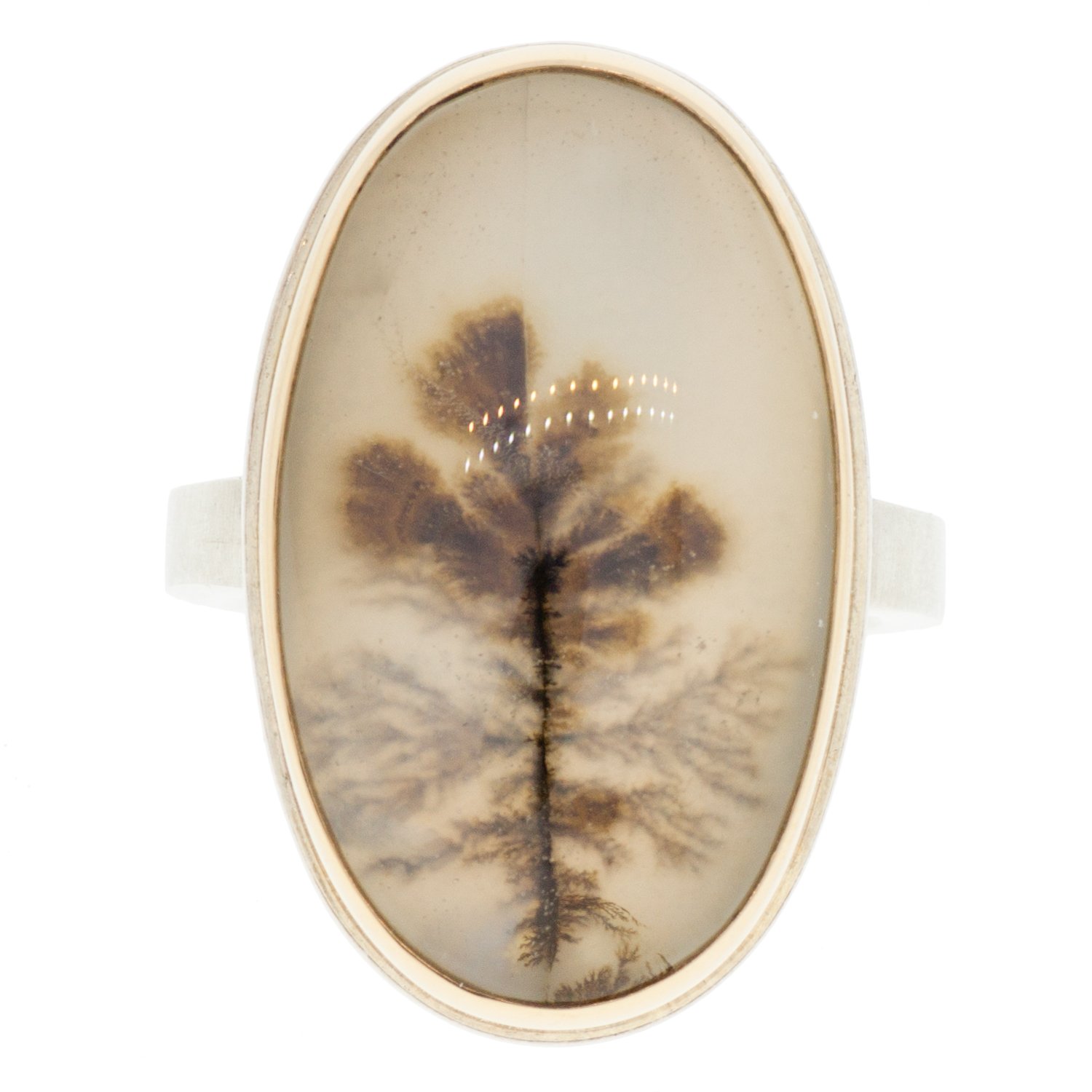 Jamie Joseph dendritic agate ring