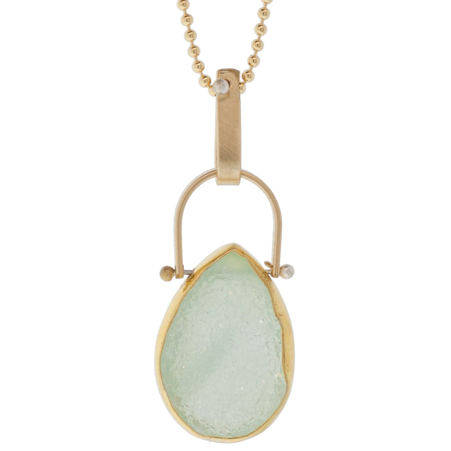 LuLu: Aspen Necklace w/ Blue Druze
