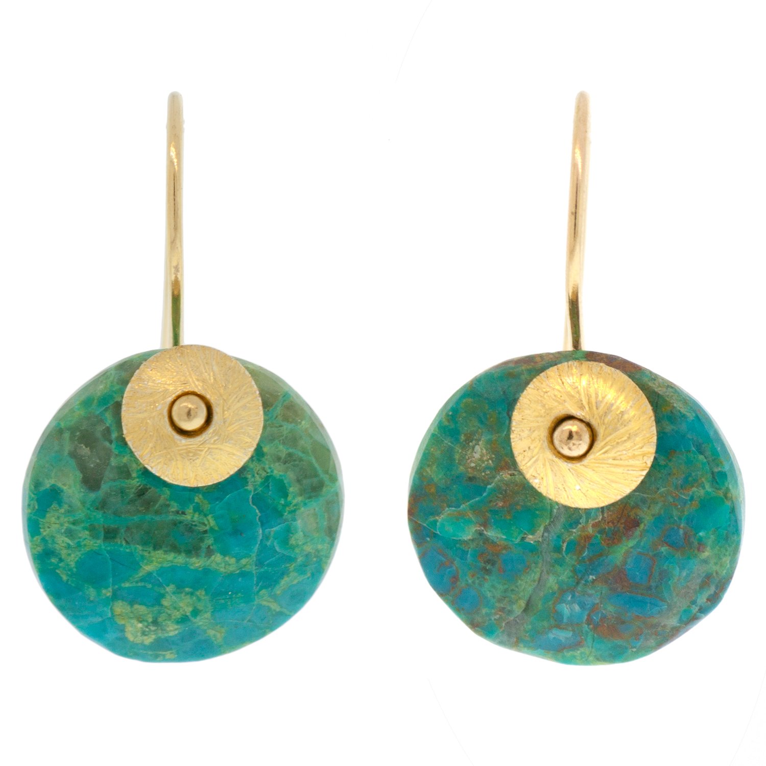 Lulu: Chrysocolla Earring