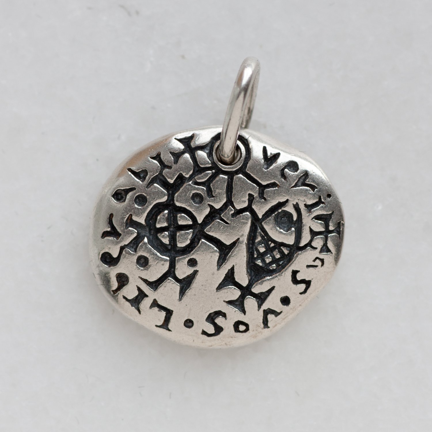 Erica Molinari Trunk Show: ss organic latin disc charm