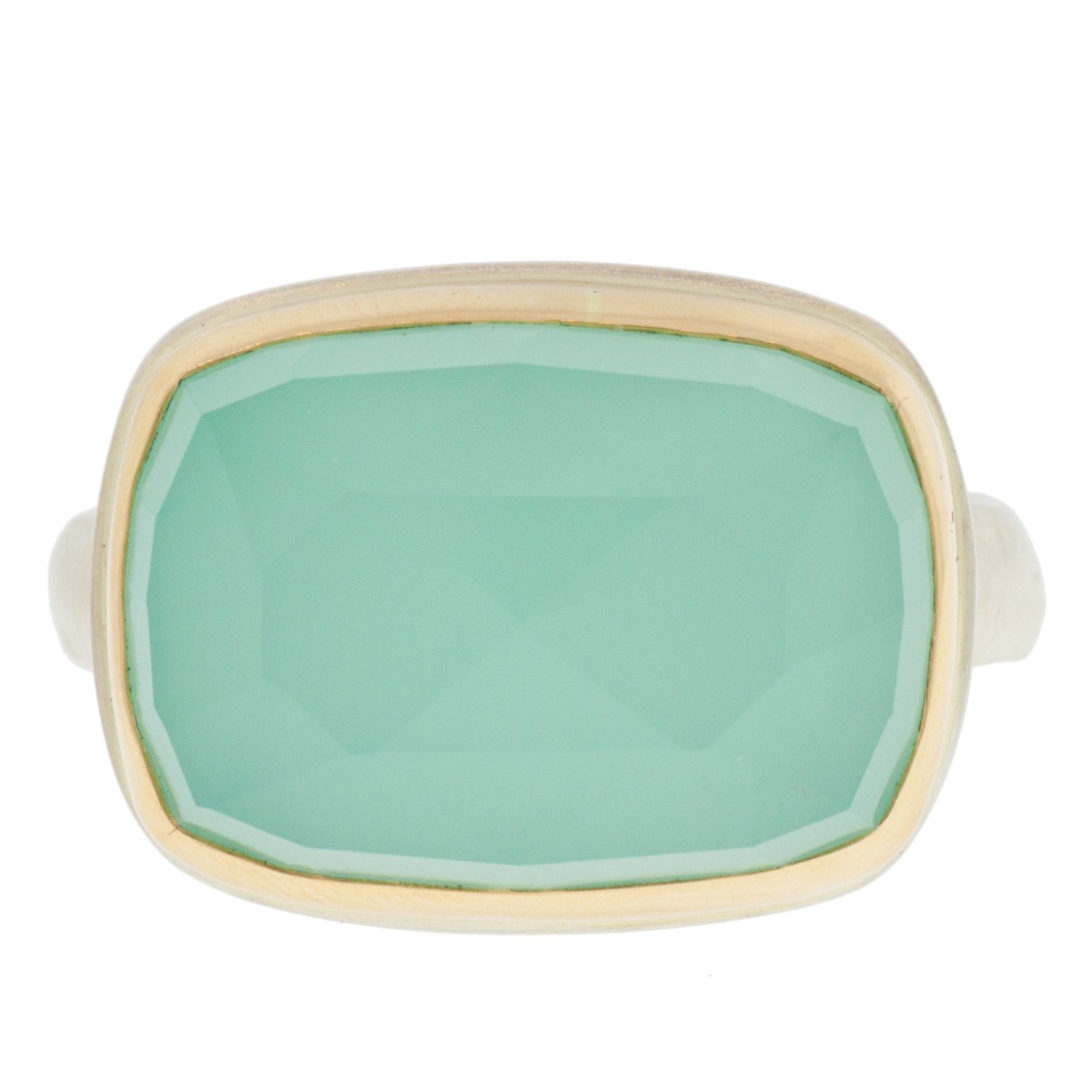 Jamie Joseph aqua chalcedony ring