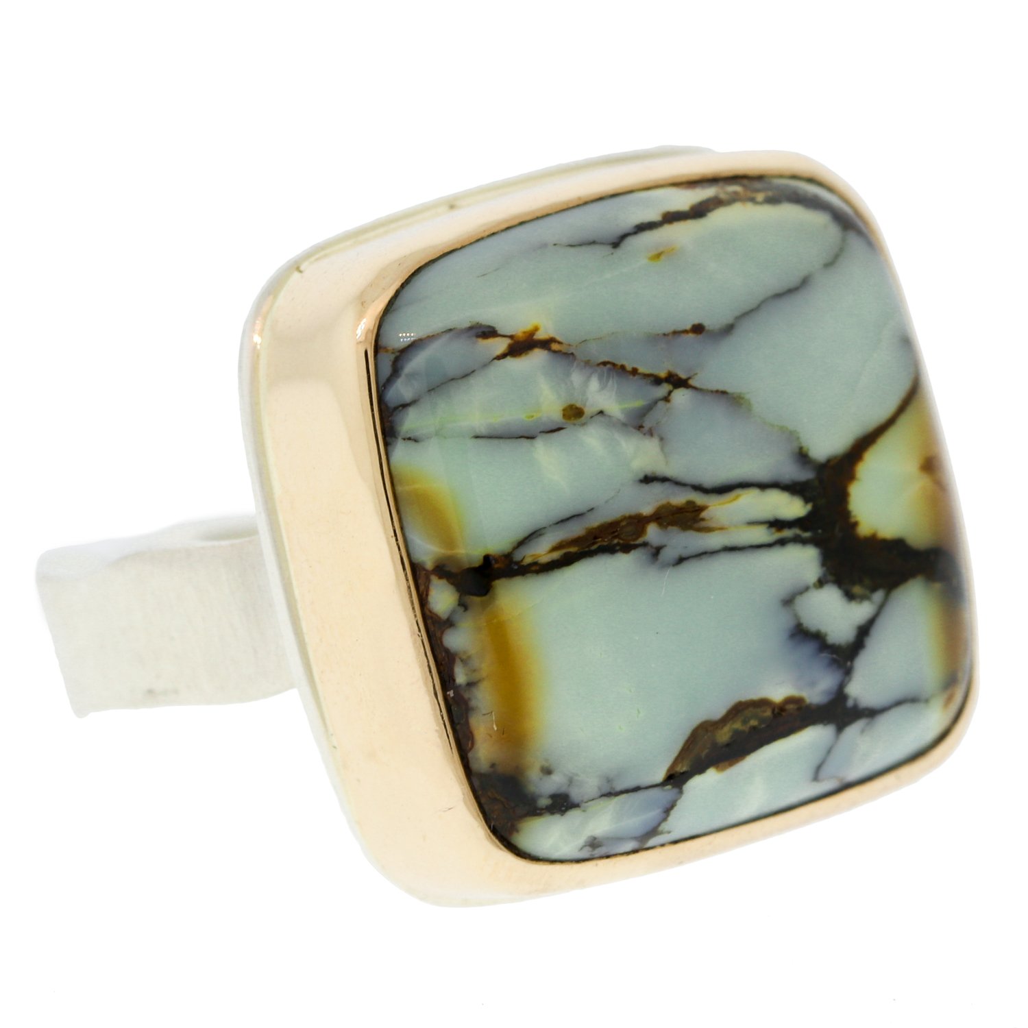 Jamie Joseph: Square seven dwarf mineral on live edge band