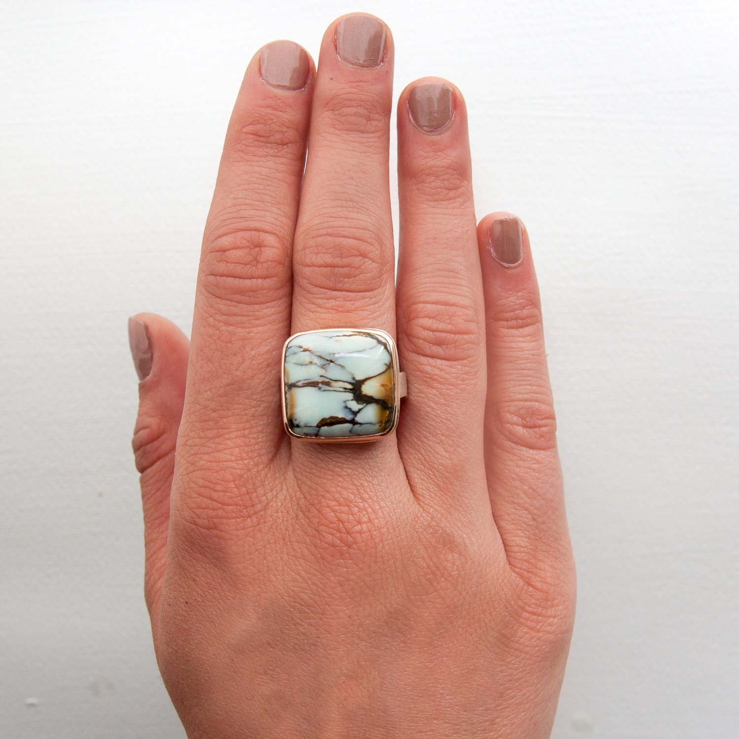 Jamie Joseph: Square seven dwarf mineral on live edge band
