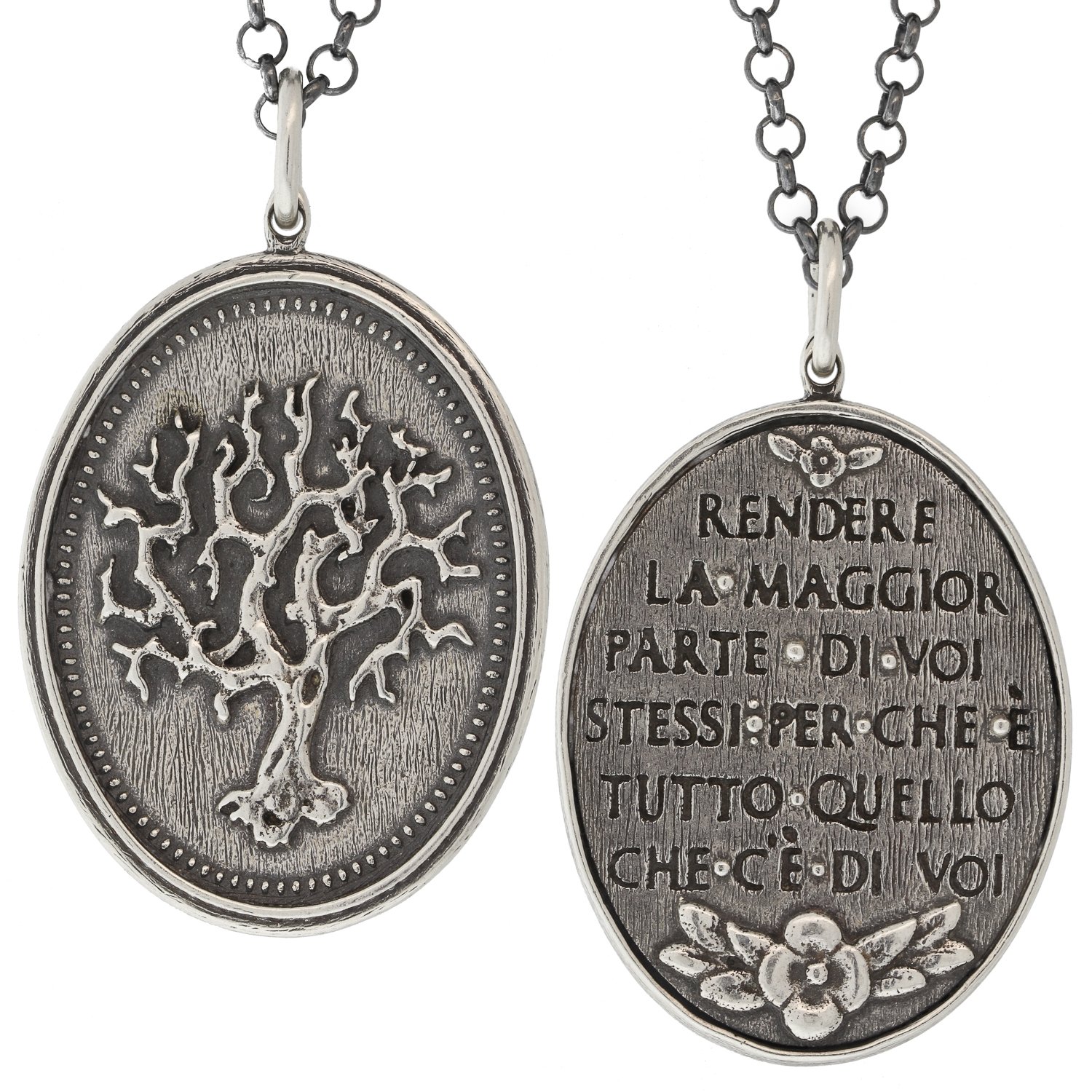 Erica Molinari: SS old gnarly tree "make the most of yourself, for that is all there is of you"