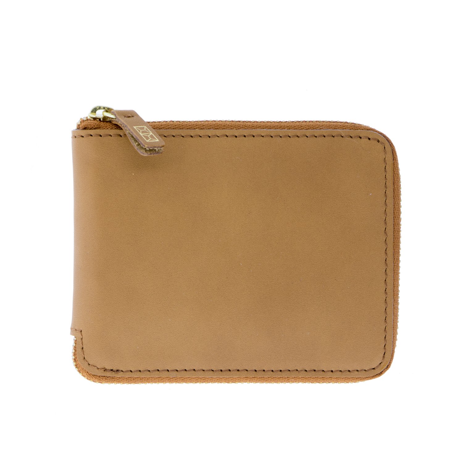 Minor History: Coupe Small Zip Wallet Oiled Saddle
