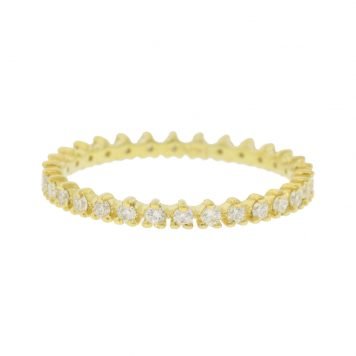 ILA: Reed Ring in 14k Recycled Gold and diamonds .35 tcw