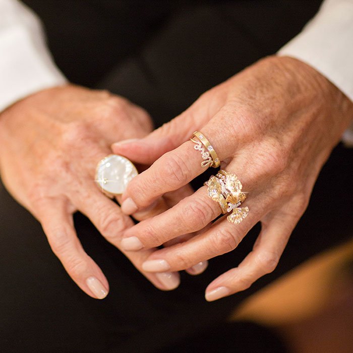 holiday gift guide Michael Aram gold ring