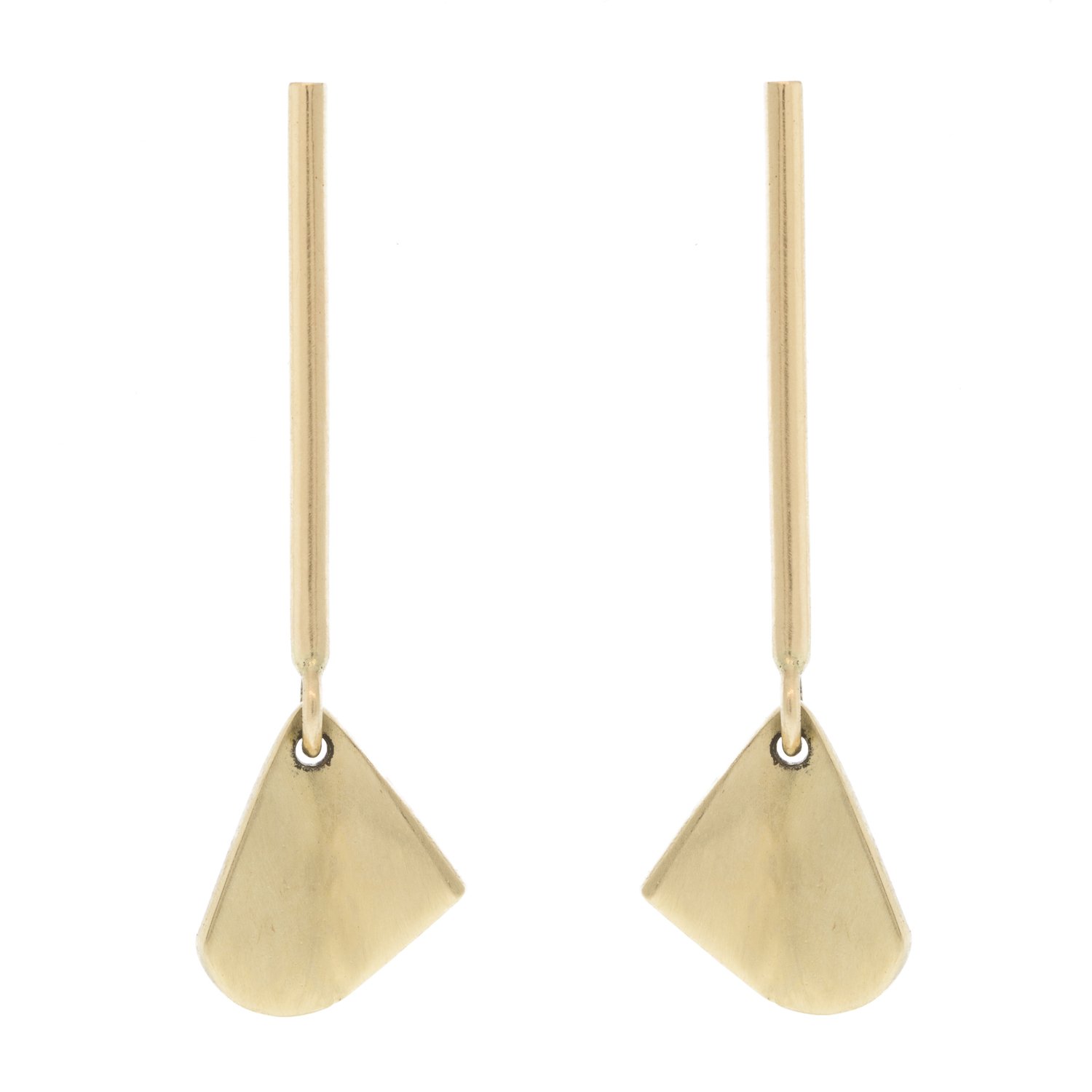 Kaylin Hertel: Flicker Stud 14k Yellow Gold, set of two