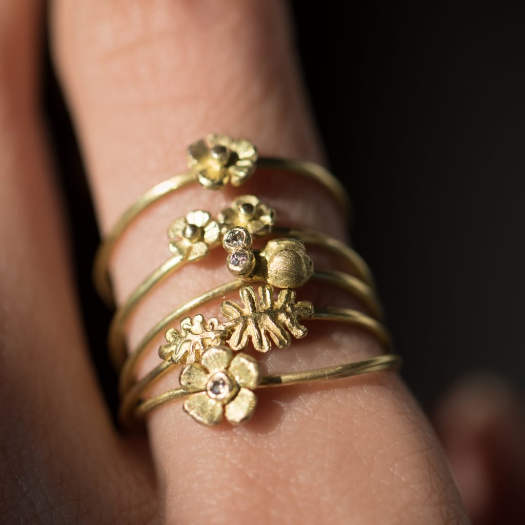 Lene Vibe gold ring