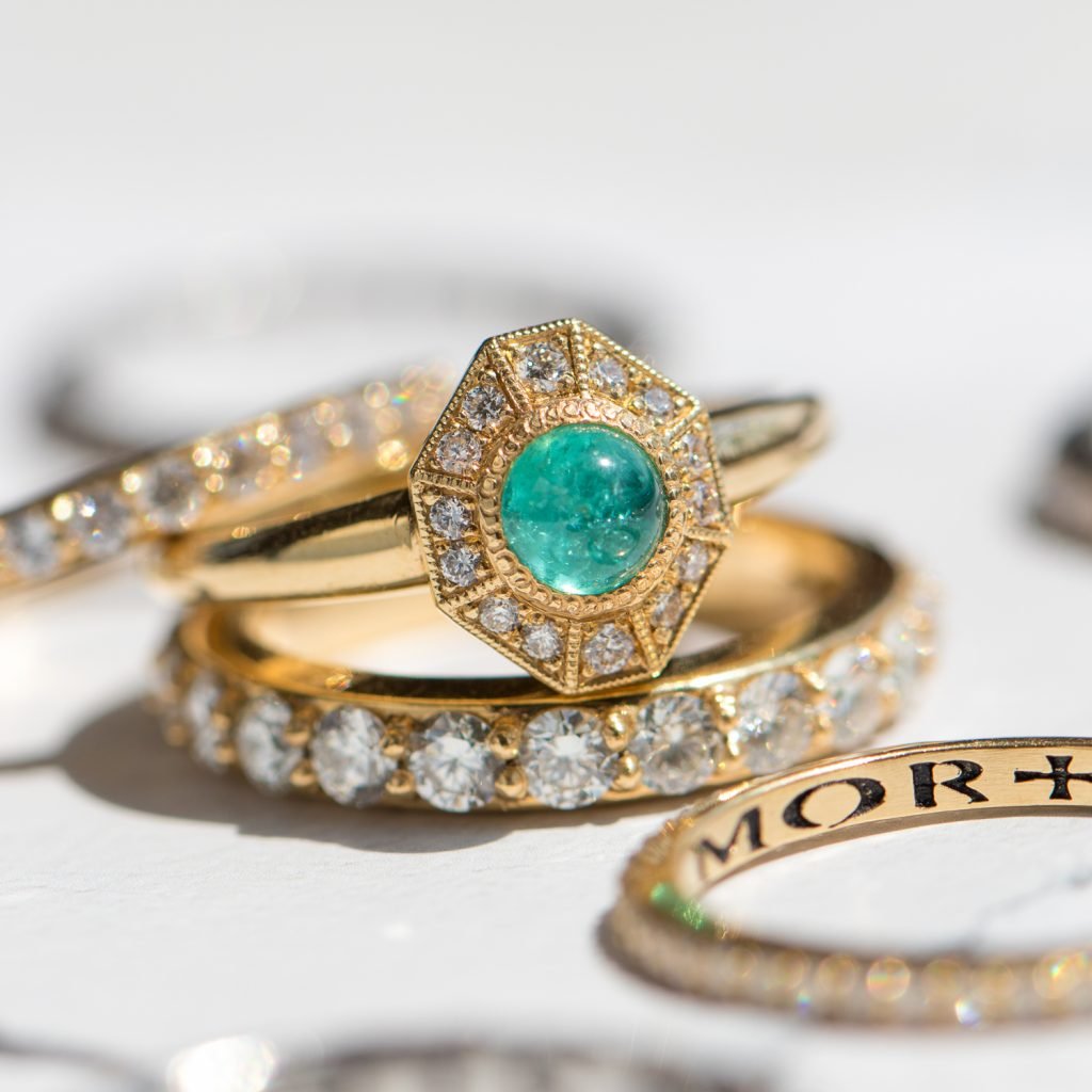 Diamond rings by Erica Molinari
