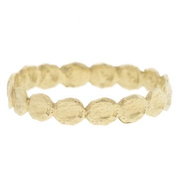 gold stacking ring