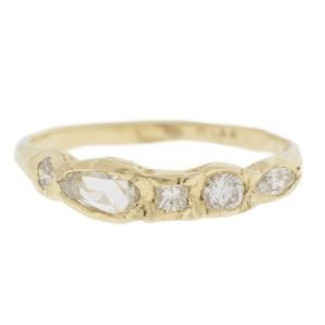 Misa Jewelry: Journey Treasure Diamond Ring, Size 6 1/2