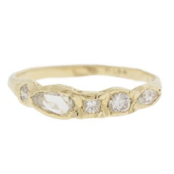 Misa Jewelry: Journey Treasure Diamond Ring, Size 6 1/2