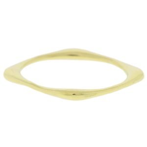 Diana Mitchell: Ring, Four Corners, 18k gold, size 5 3/4