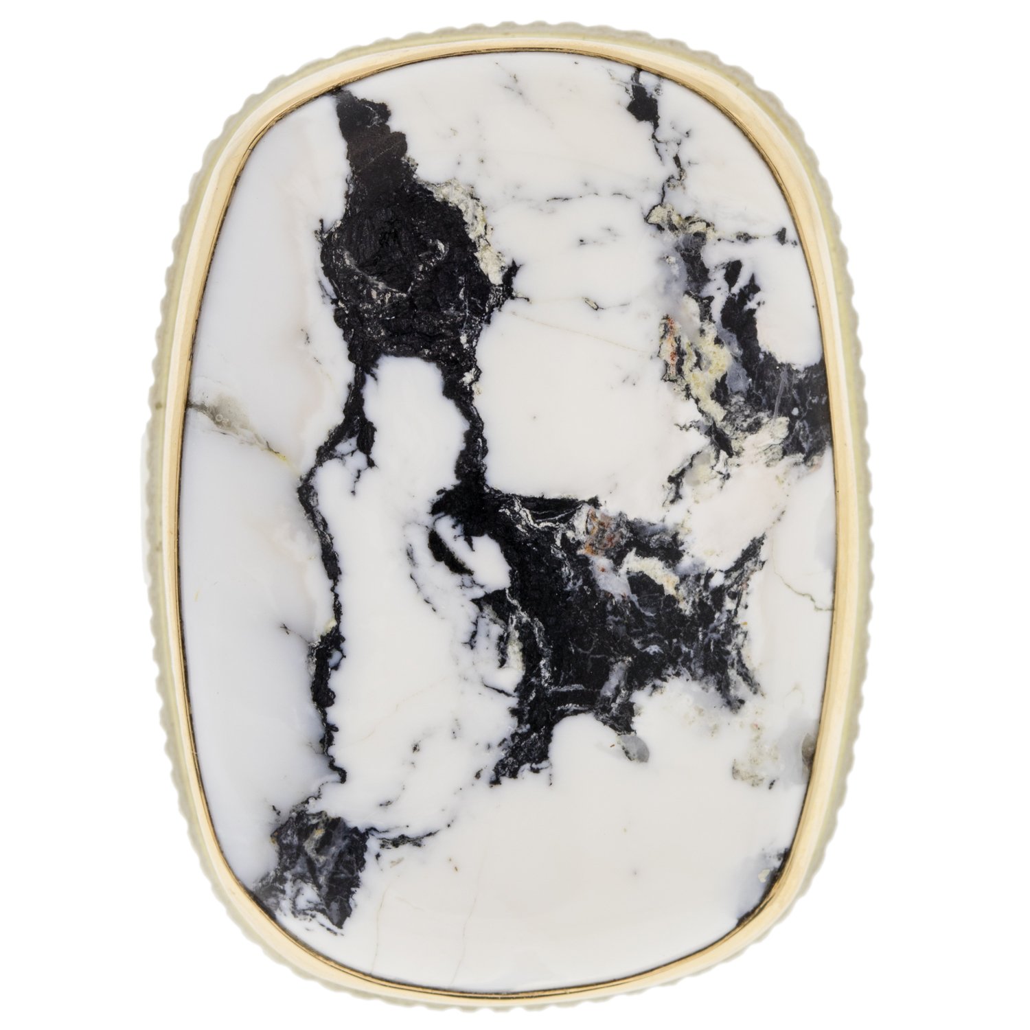 gold and silver ring with turquoise by jewelry designer jamie joseph
