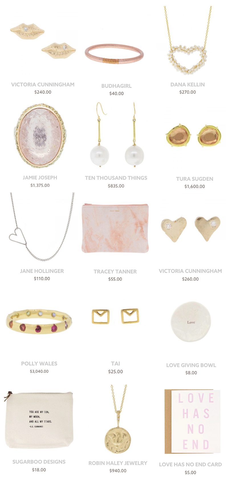 Valentine's Day Gift Guide at NEWTWIST