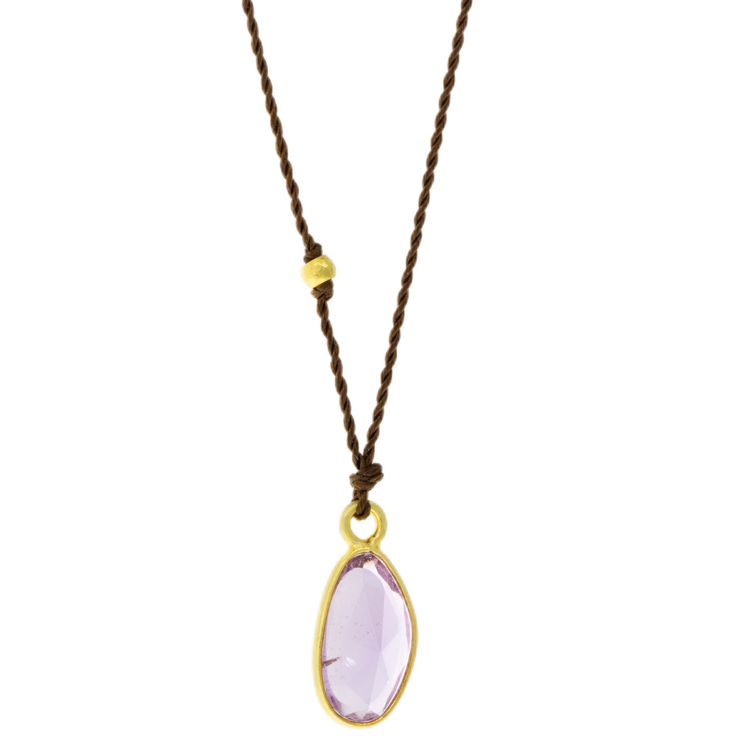 Margaret Solow: 18K Fancy Sapphire Necklace