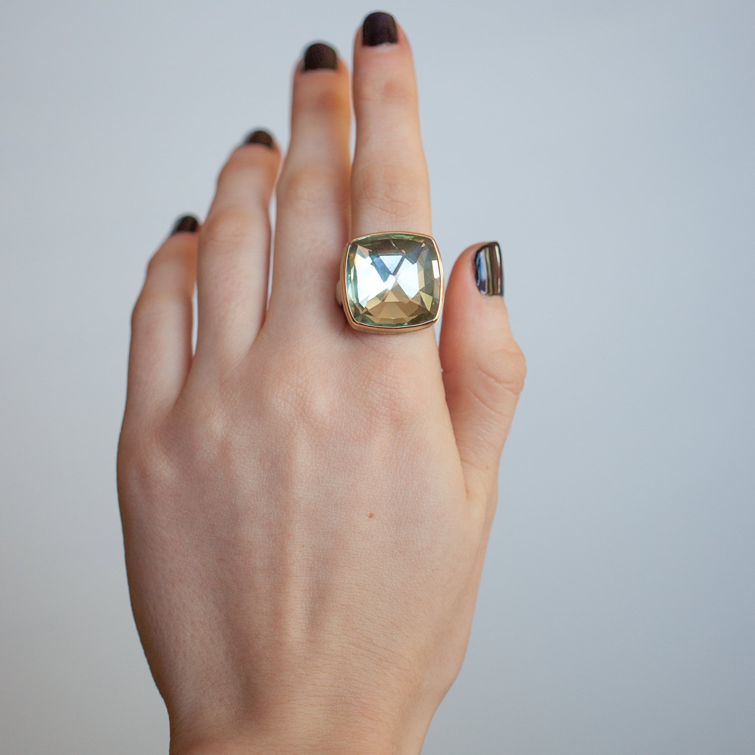 Jamie Joseph Trunk Show: Mint Quartz Ring sz. 6.75