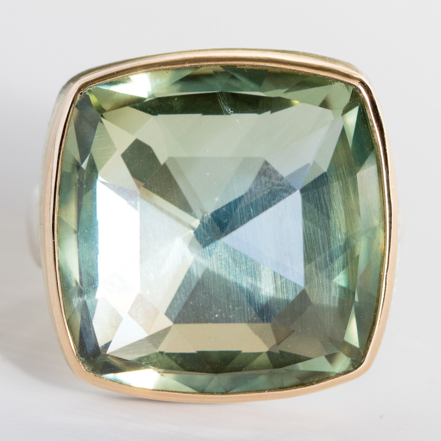 Jamie Joseph Trunk Show: Mint Quartz Ring sz. 6.75