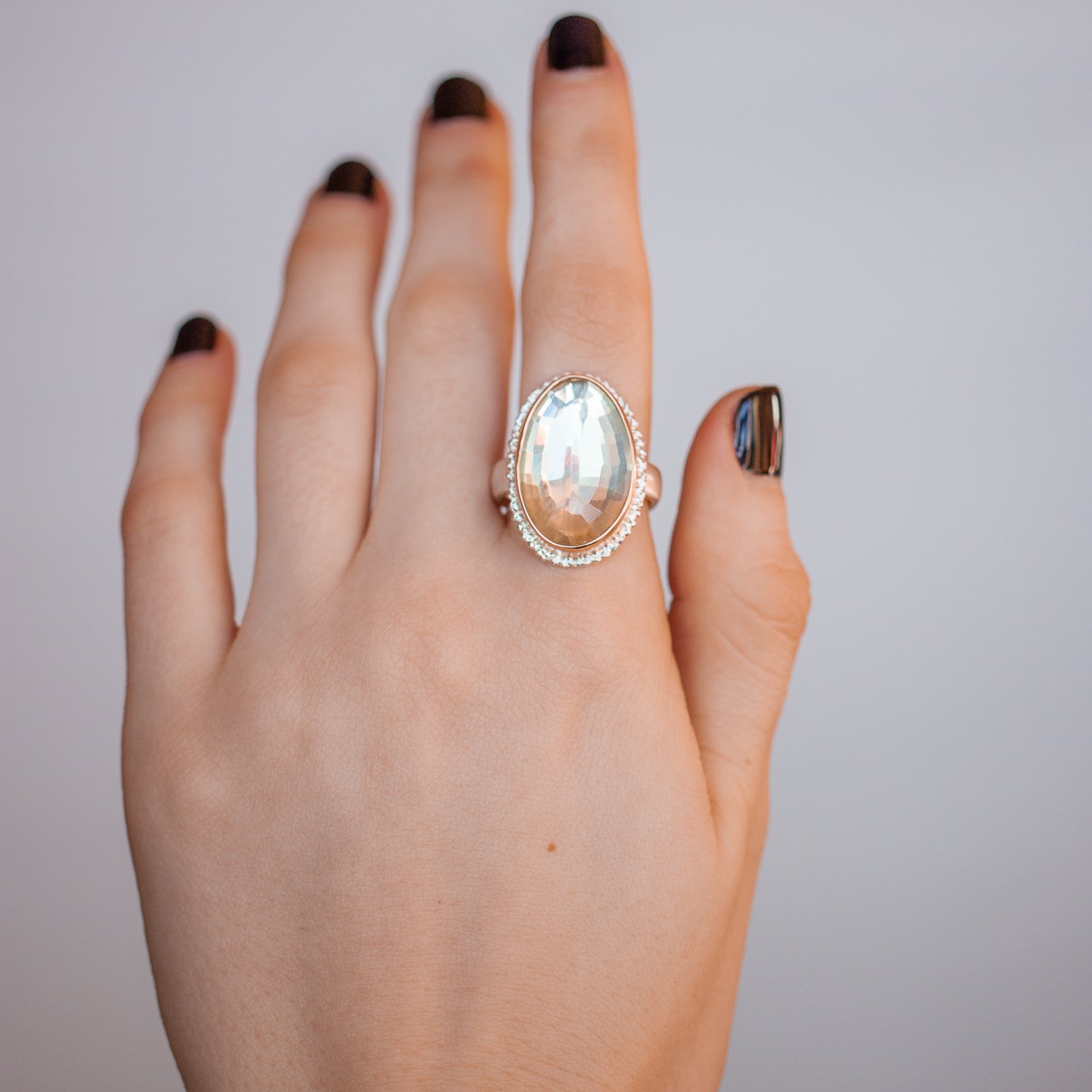 Jamie Joseph Trunk Show: Lemon Quartz Ring sz. 8