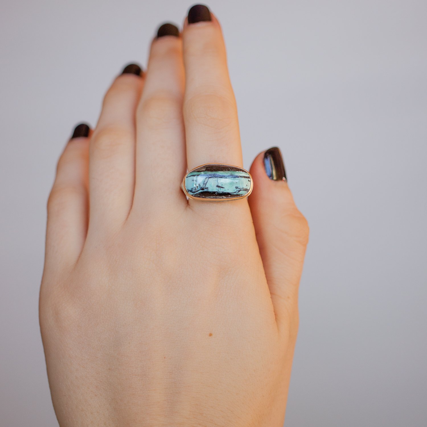Jamie Joseph Trunk Show: Mystic Sage Ring sz. 6.75