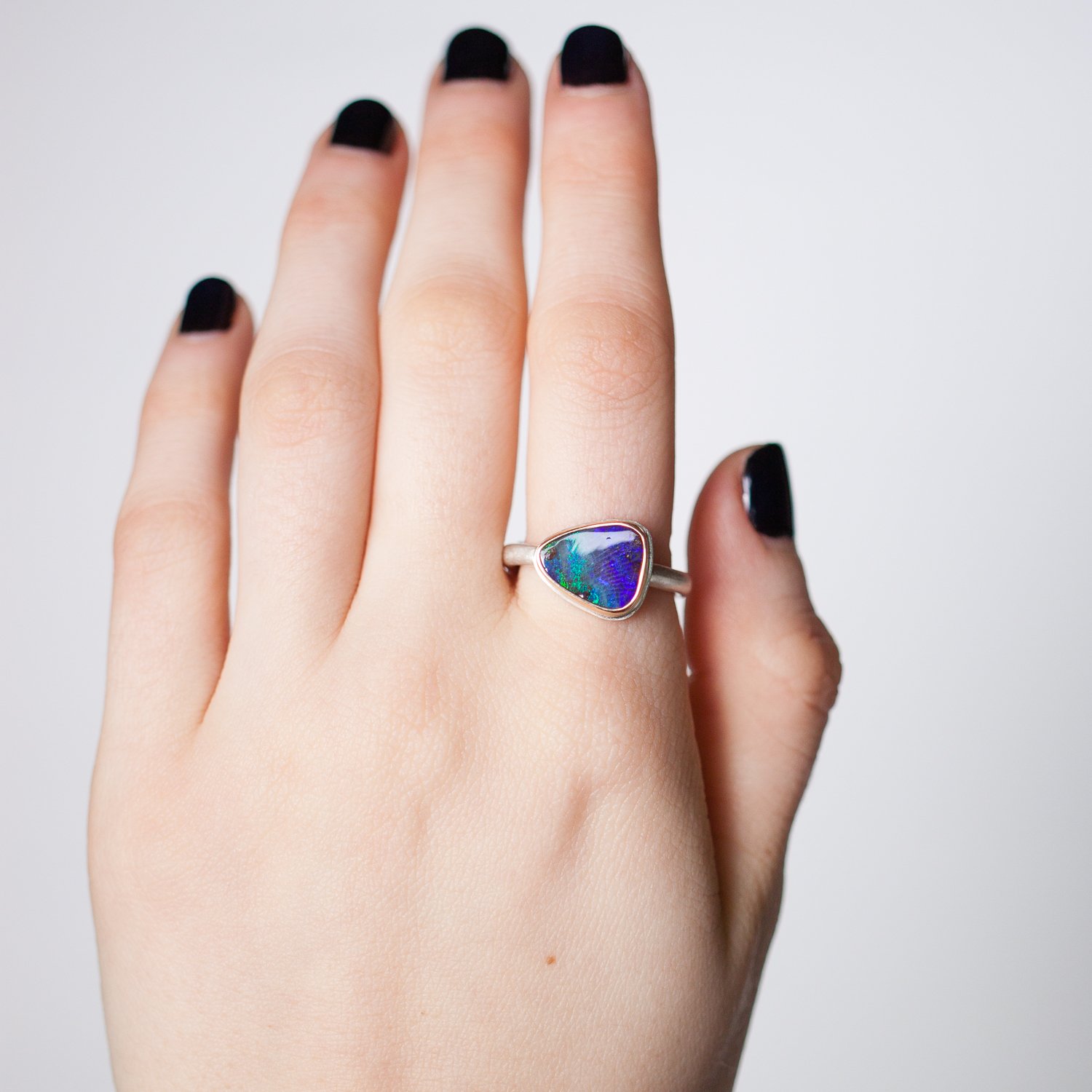 Jamie Joseph Trunk Show: Small Boulder Opal sz. 7.75