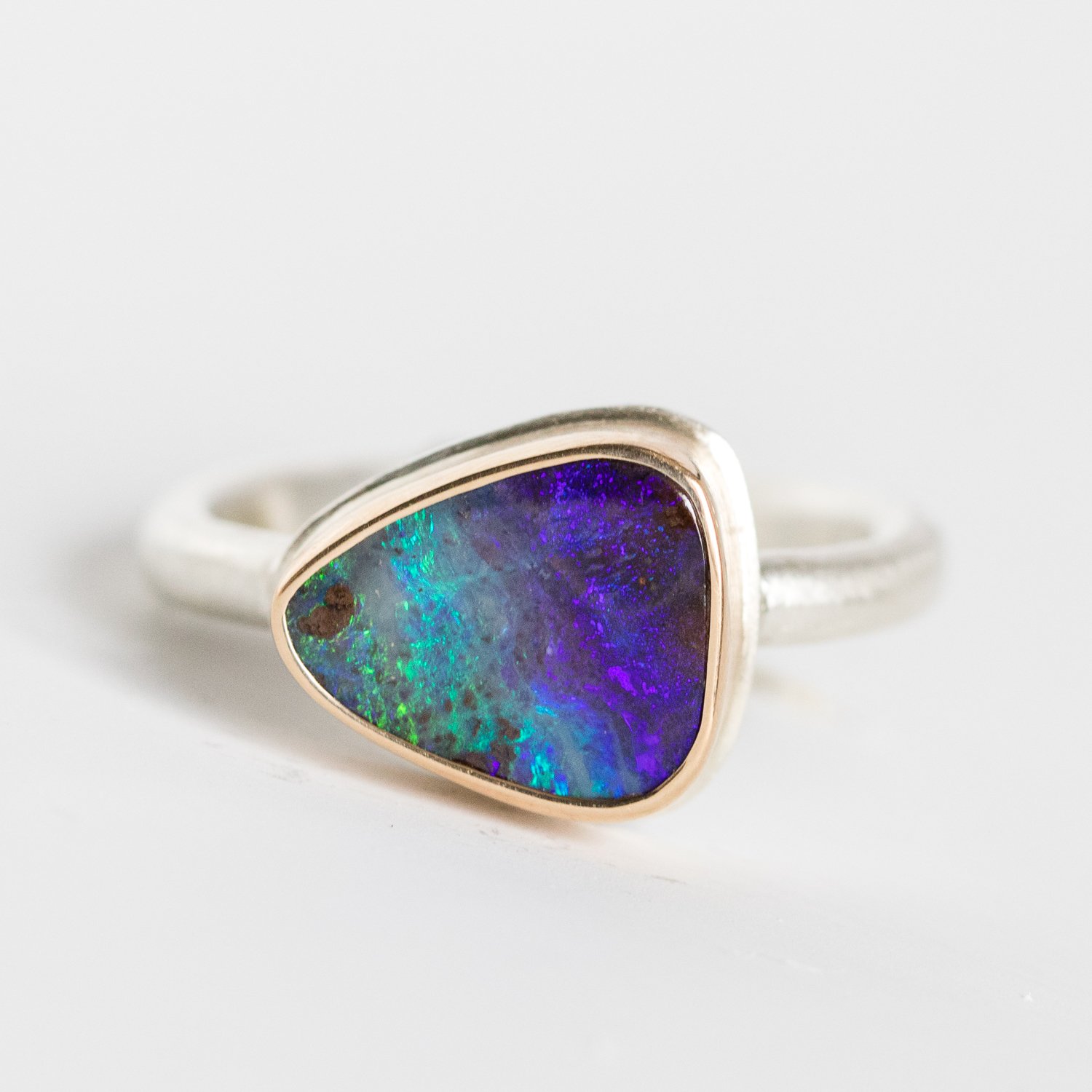 Jamie Joseph Trunk Show: Small Boulder Opal sz. 7.75
