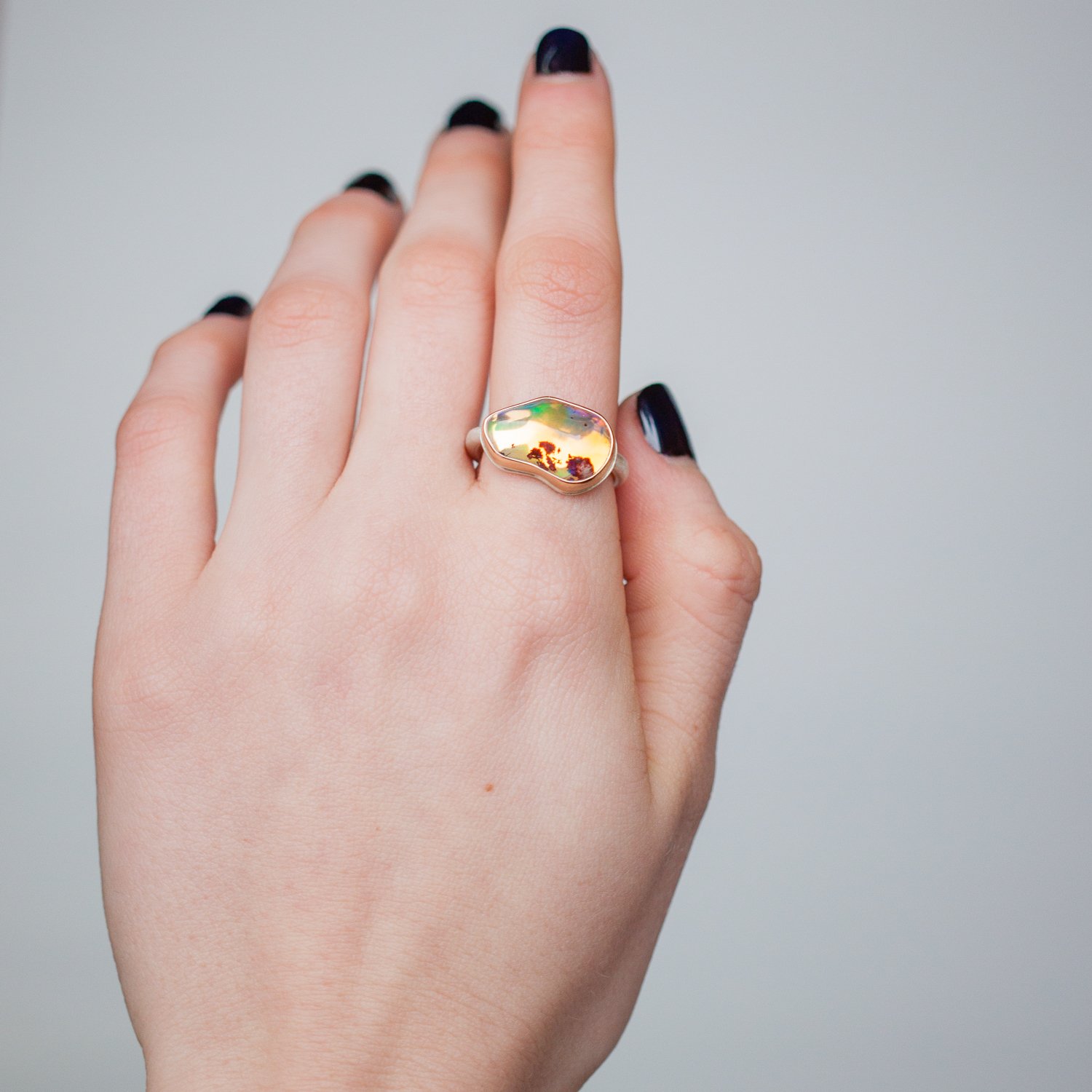 Jamie Joseph Trunk Show: Mexican Fire Opal sz. 7
