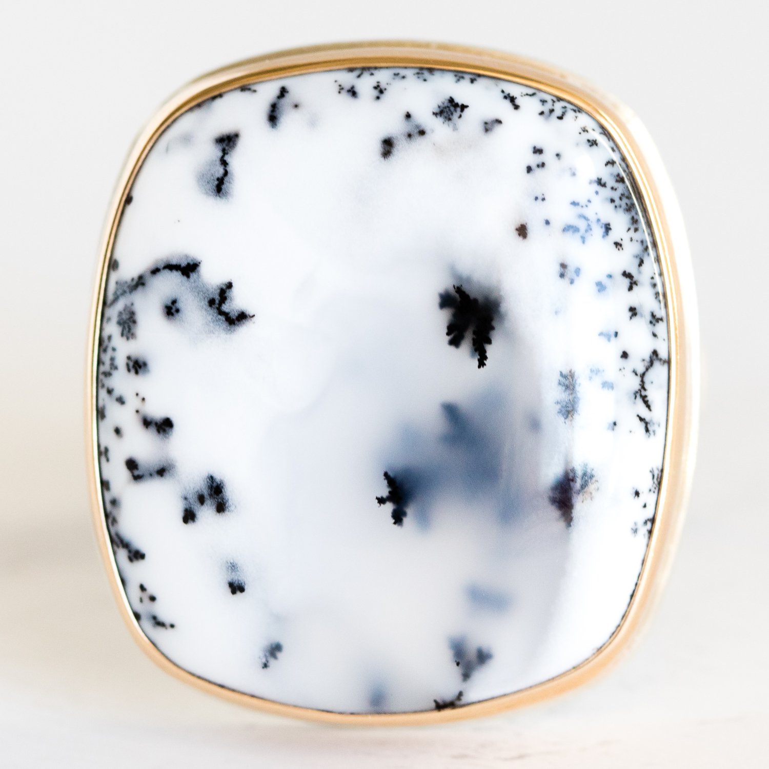 Jamie Joseph Trunk Show: Dendritic Opal Ring sz. 8.25