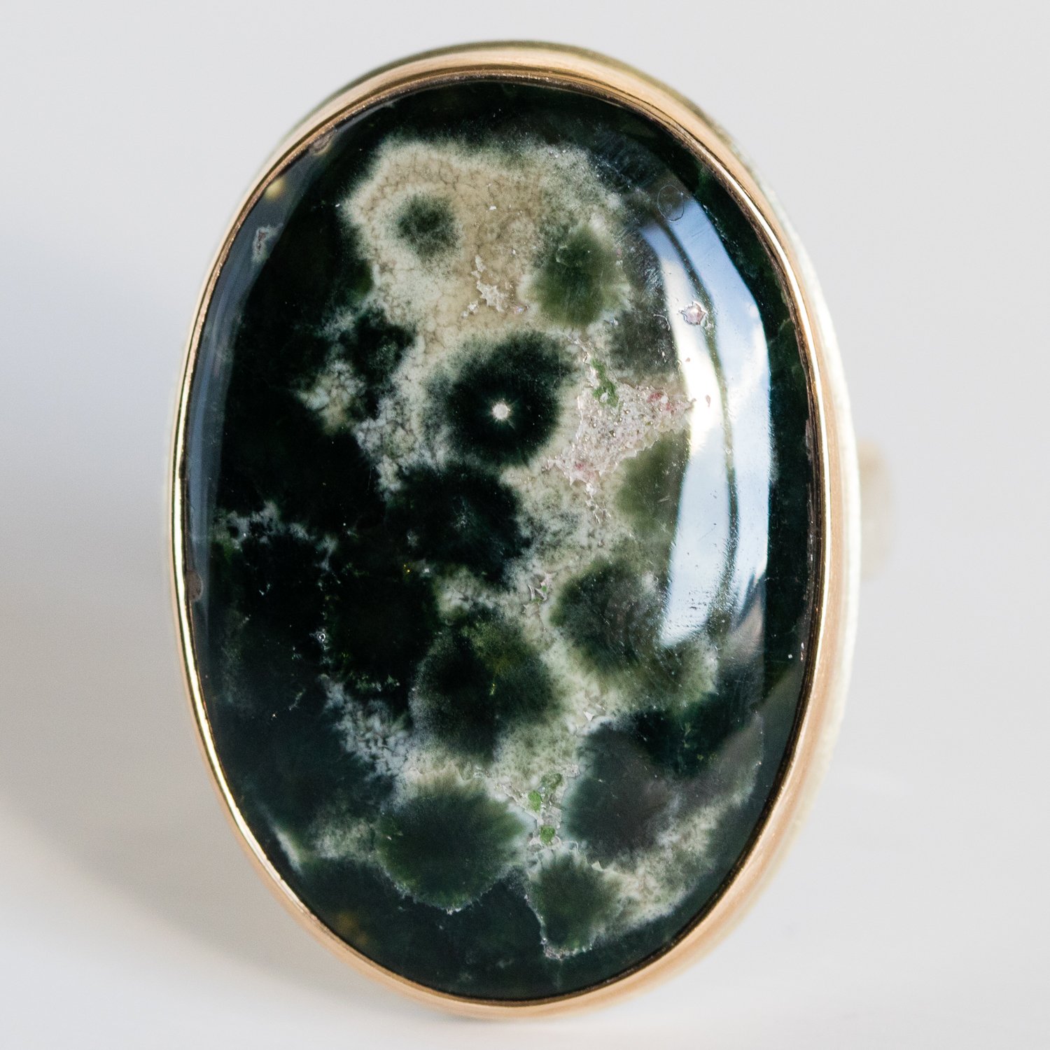 Jamie Joseph Trunk Show: Ocean Jasper Ring sz. 7.5