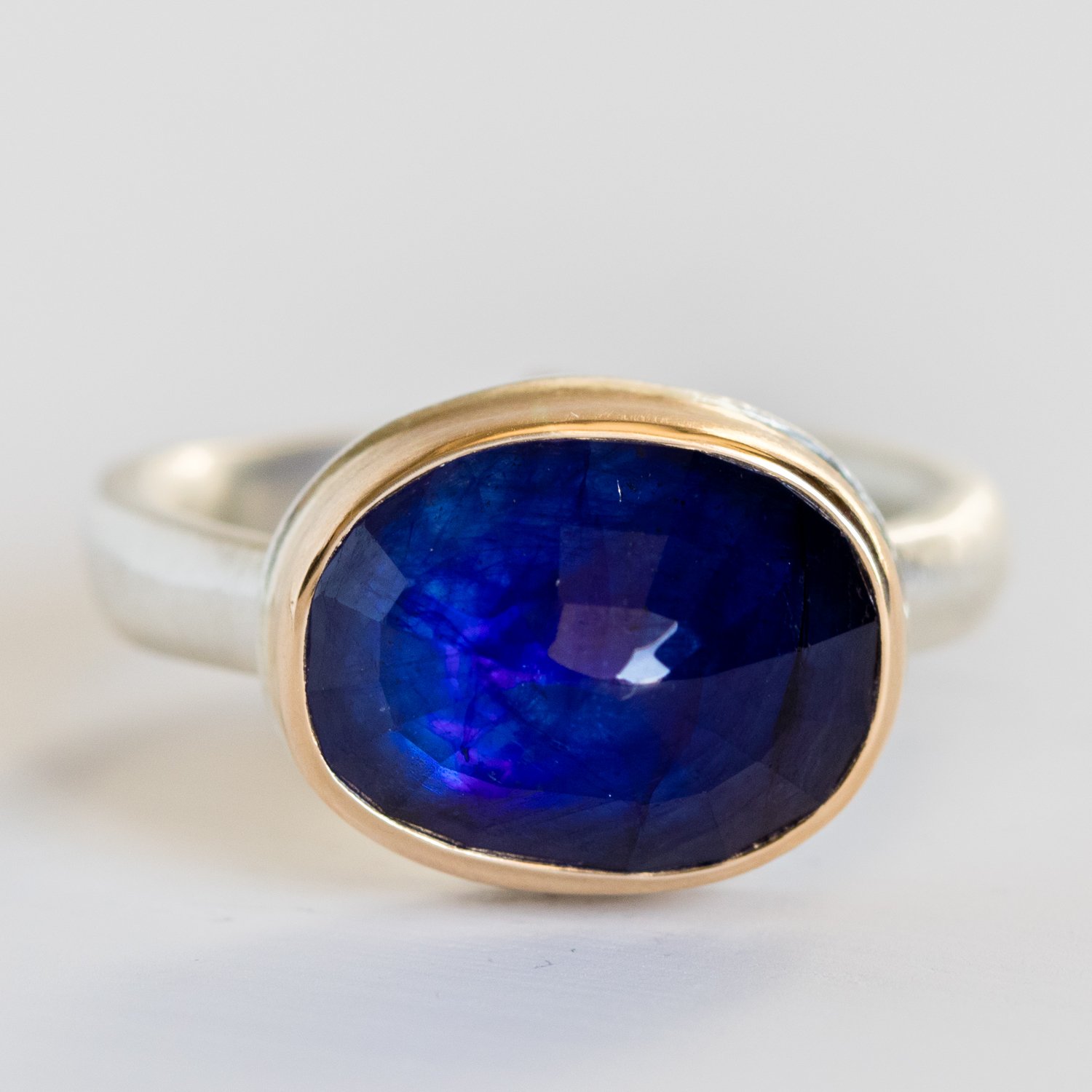 Jamie Joseph Trunk Show: Faceted Blue Sapphire sz. 7.75