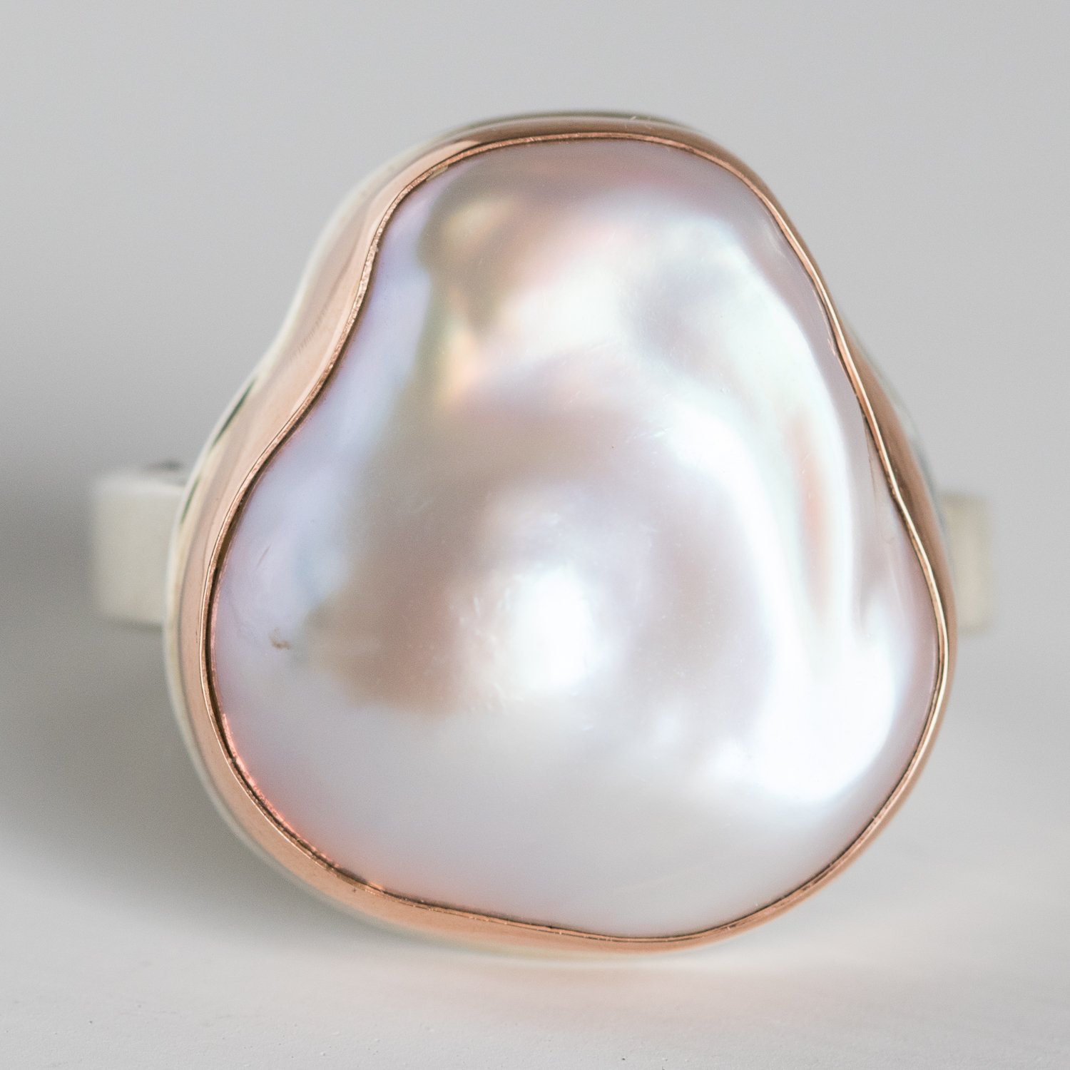 pearl ring by jamie joseph at newtwist