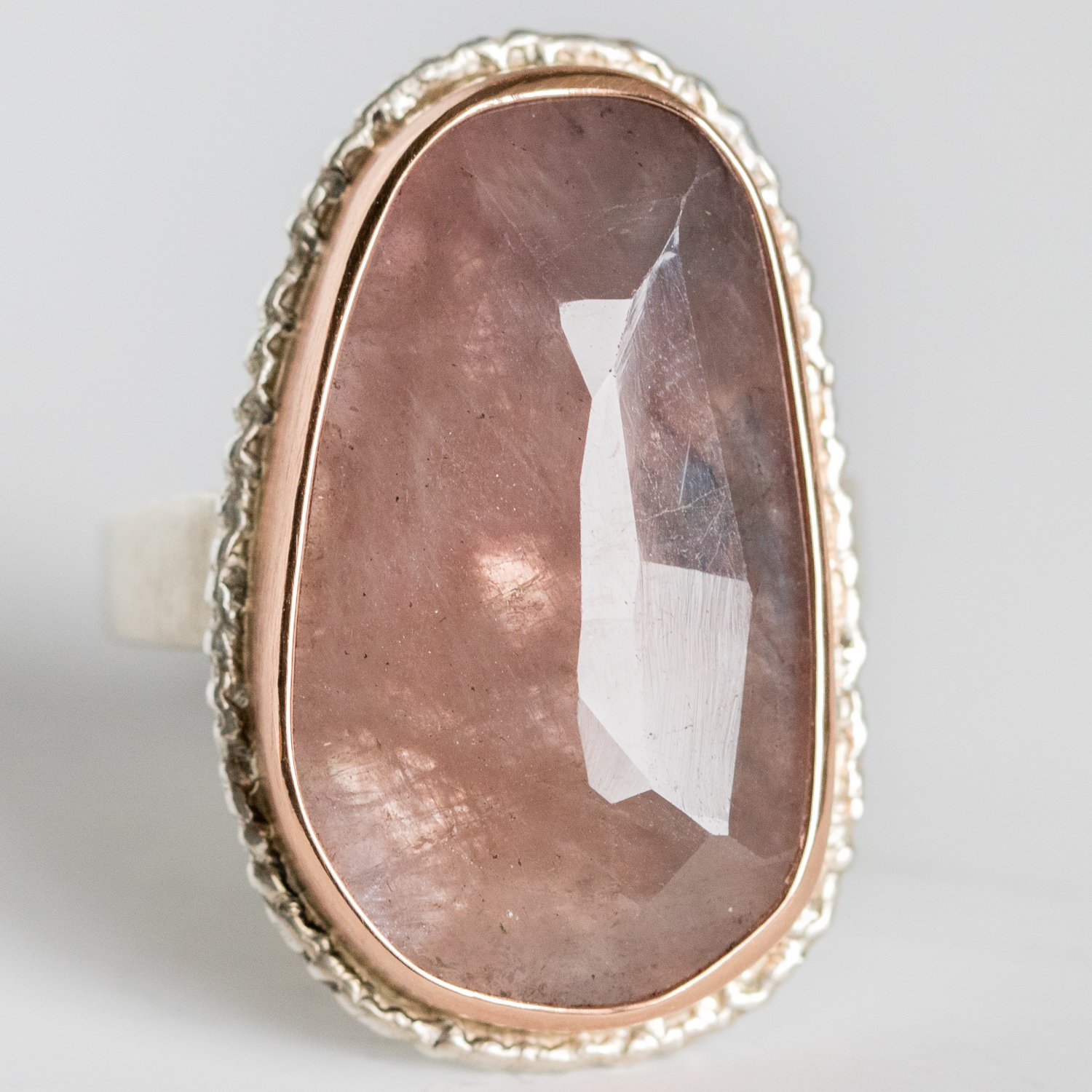Jamie Joseph Trunk Show: Faceted Pink Sapphire sz. 7.5