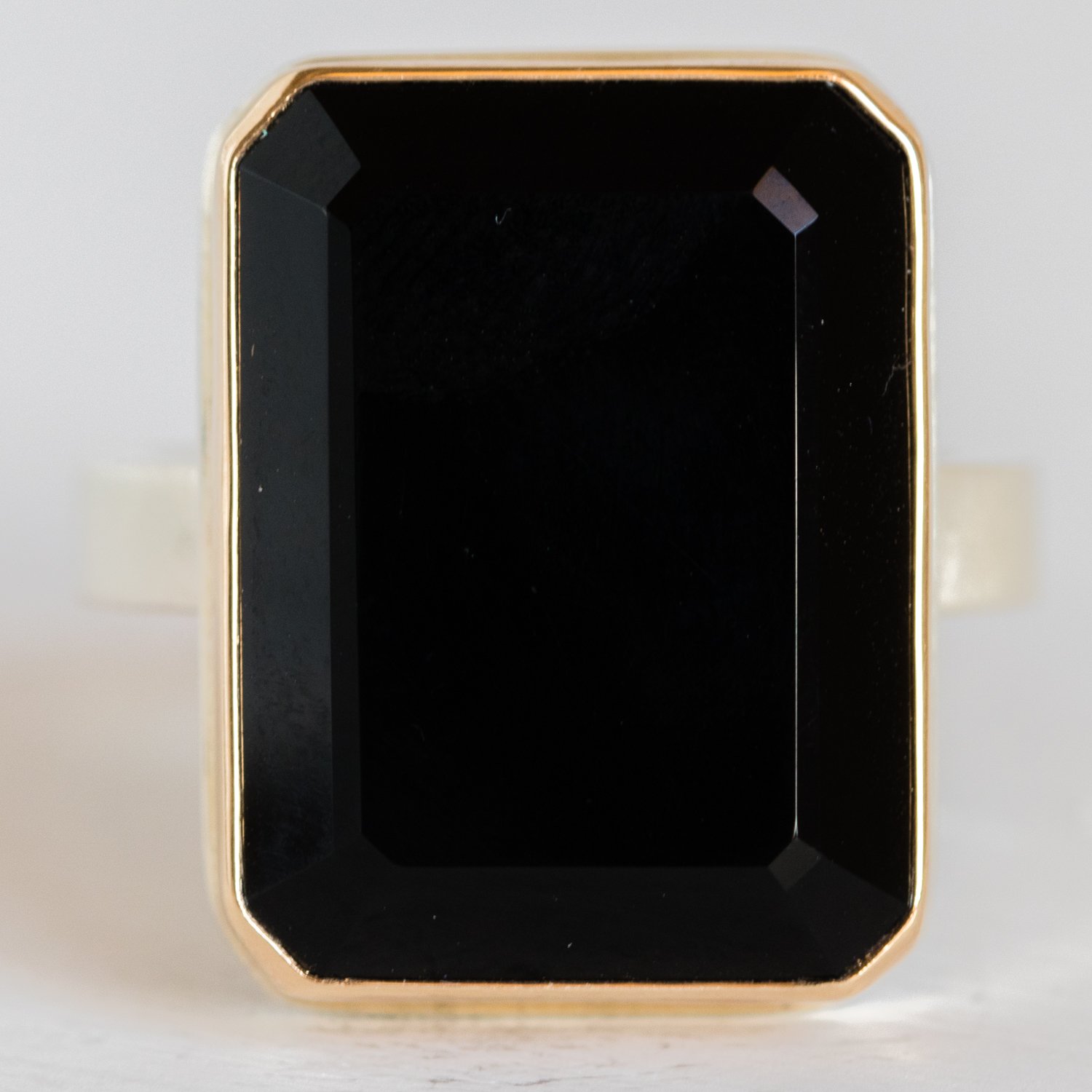 Jamie Joseph Trunk Show: Black Onyx Ring sz. 7.75