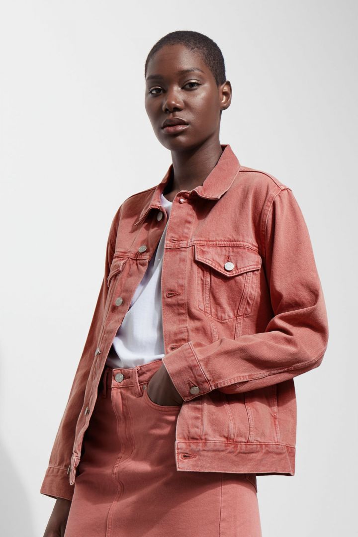 Rose Orange Jacket from Weekday