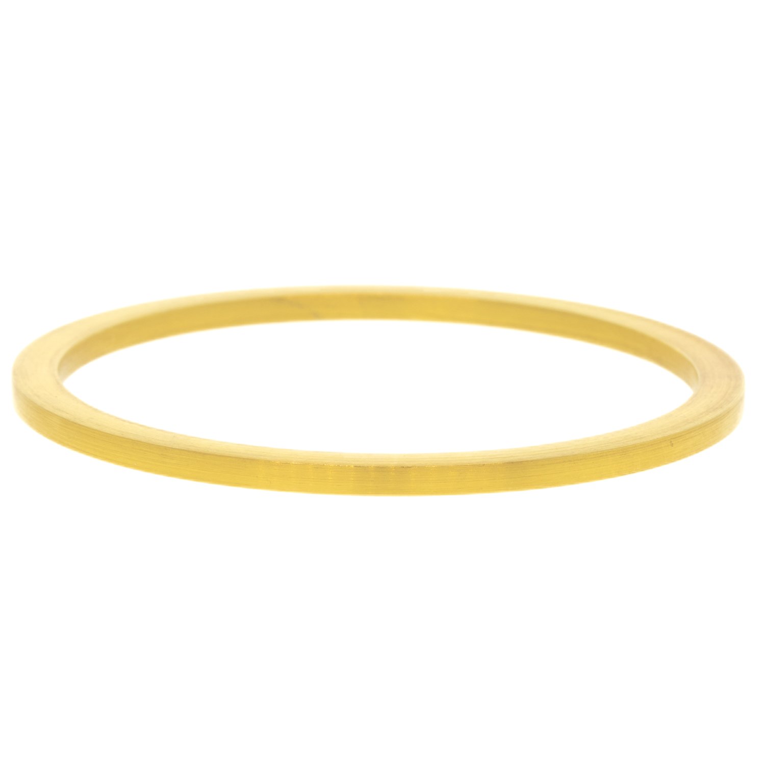 Marmol Radziner: 18K gold plated sheet bangle Extra