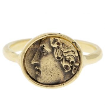 Atelier Narcé: Ring, Pollux, 14K Gold, Size 6.