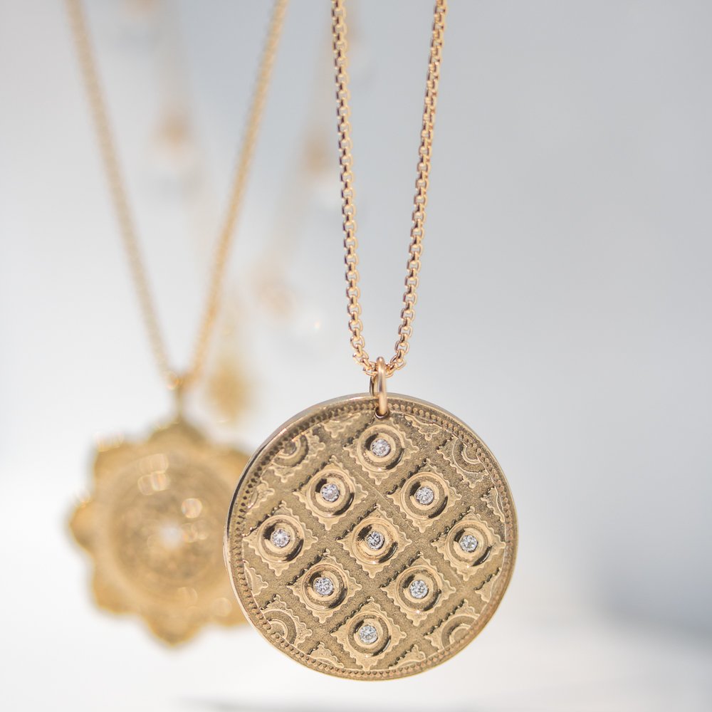 Madra Diamond Necklace by Lulu Designs