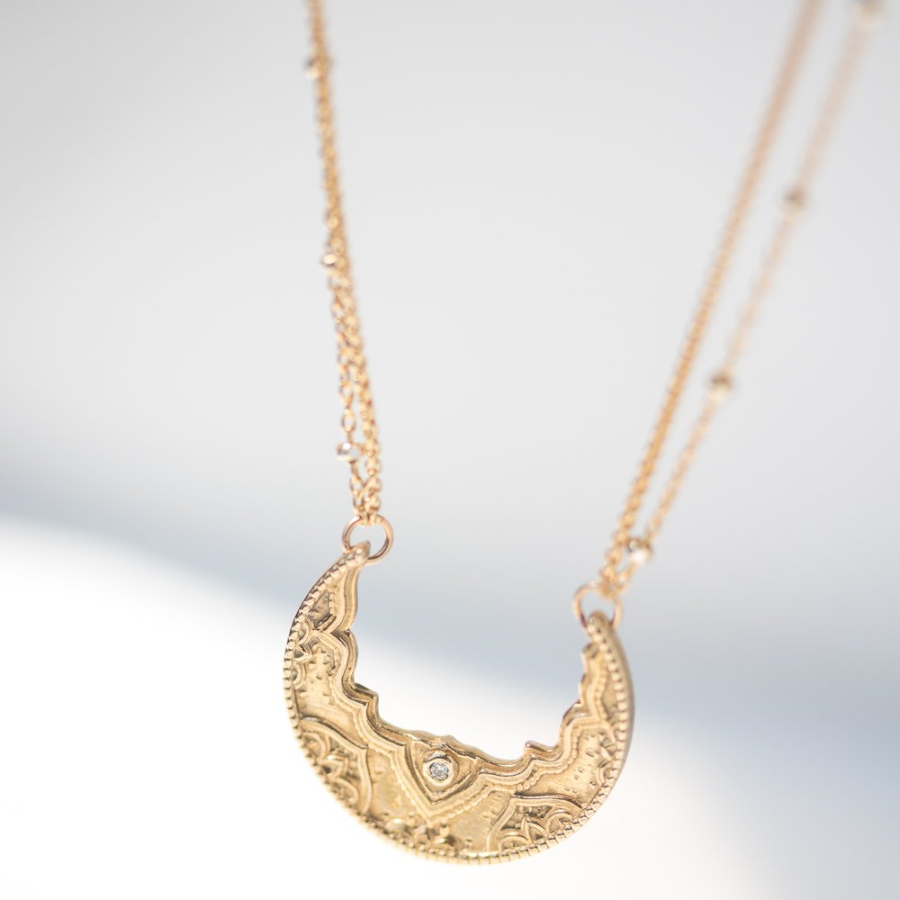 Chandra Necklace by Lulu Designs