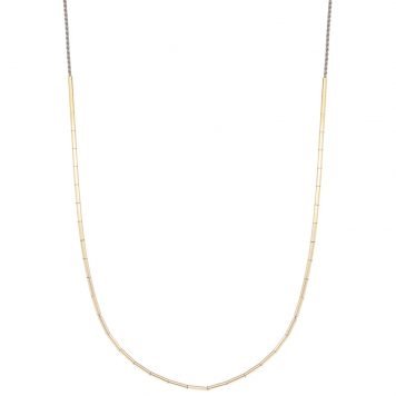 Abacus Row: Circinus necklace- grey