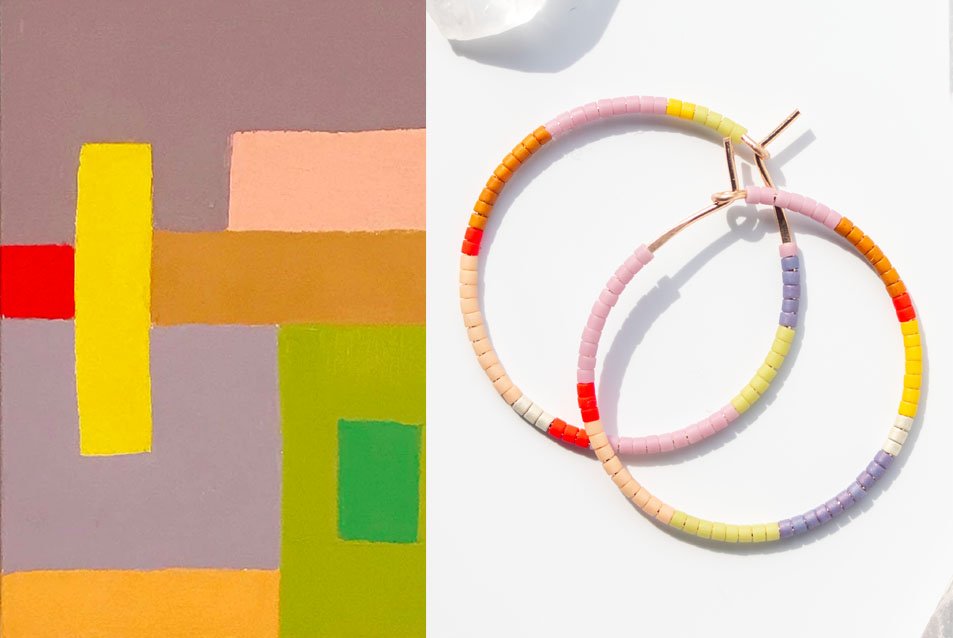 TORO SMALL HORIZON EARRINGS by Abacus Row