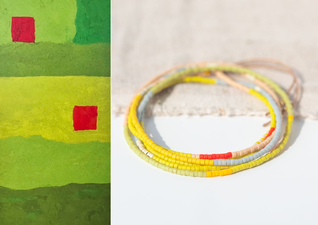 SIMI WRAP BRACELET/NECKLACE IN PASTURE