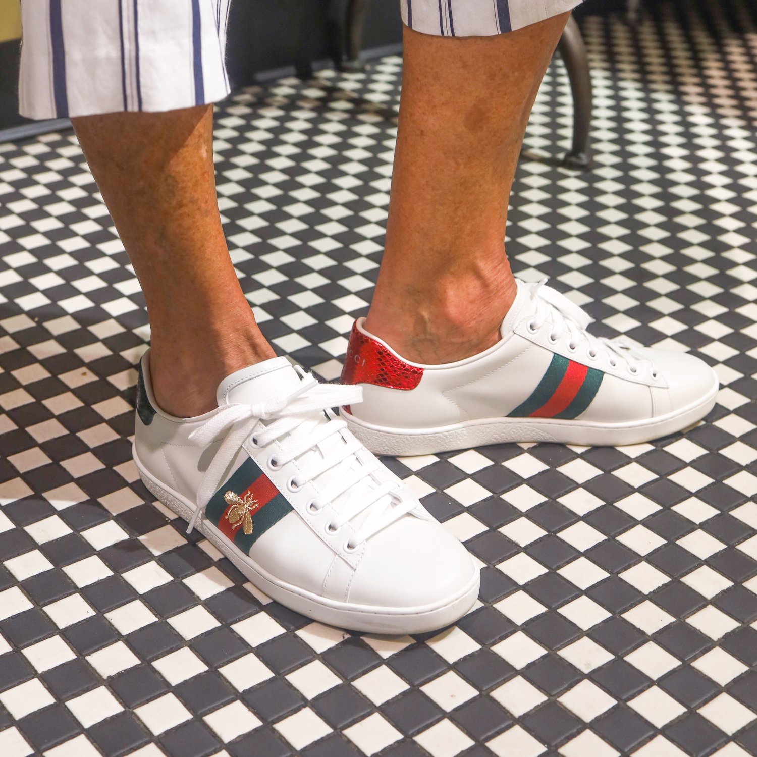 Gucci Ace Embroidered Sneakers